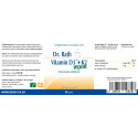 Dr. Rath Vitamin D3™ + K2